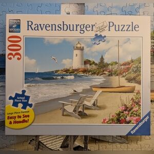 Ravensburger Coastal Lighthouse Puzzle - 300 Pieces